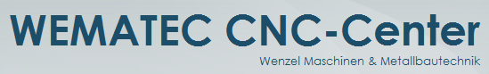 WEMATEC  CNC-CENTER   Maschinen & Metallbautechnik Logo