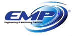 ENGINEERING AND MACHINING PRECISION Logo