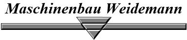 Maschinenbau Weidemann GmbH Logo