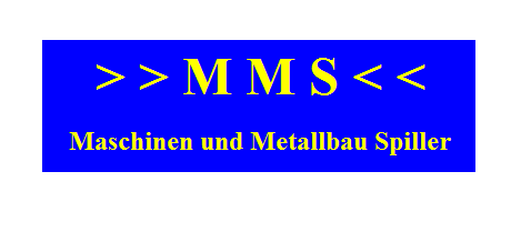 MMS-Maschinen u. Metallbau Spiller GmbH Logo