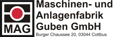 MAG Maschinen- & Anlagenfabrik Guben GmbH Logo