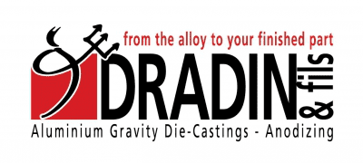 Dradin & Fils Sprl (Ets) Your Aluminium Finished Part Gravity Die Casting - Anodizing Logo