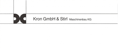 Kron GmbH & Stirl Maschinenbau KG Logo