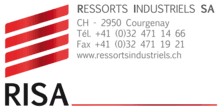 Ressorts Industriels SA RISA Logo