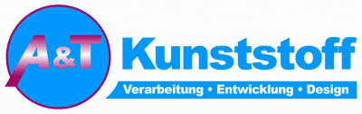 A & T Kunststoff GmbH Verarbeitung - Entwicklung - Design Logo