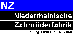 Niederrheinische Zahnräderfabrik Dipl. Ing. Wittfeld GmbH & Co. Logo