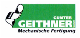 Gunter Geithner GmbH  Mechanische Fertigung Logo