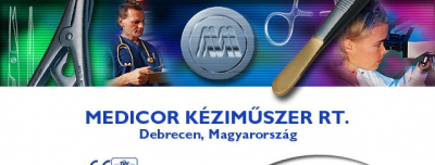 MEDICOR KÉZIMŰSZER RT. Logo