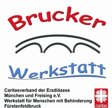 Caritasverband der Erzdiözese München und Freising e.V.Brucker Werkstatt für Menschen mit Behinderung  Zweigstelle Logo