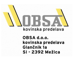 Obsa d.o.o. - Metallbearbeitung Logo