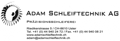Adam Schleiftechnik AG Logo