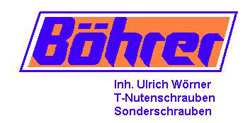 Albert Böhrer Inh. Ulrich Wörner  T-Nutenschrauben Sonderschrauben Logo